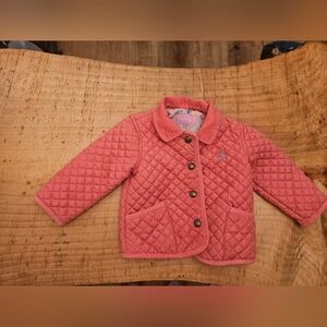 Quilted Pink Girl's Jacket